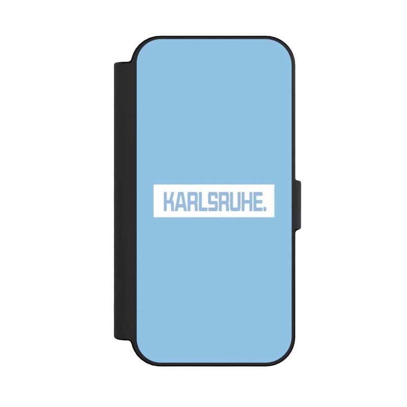 iPhone 16 NIVOflip KSC - Blauer Hintergrund