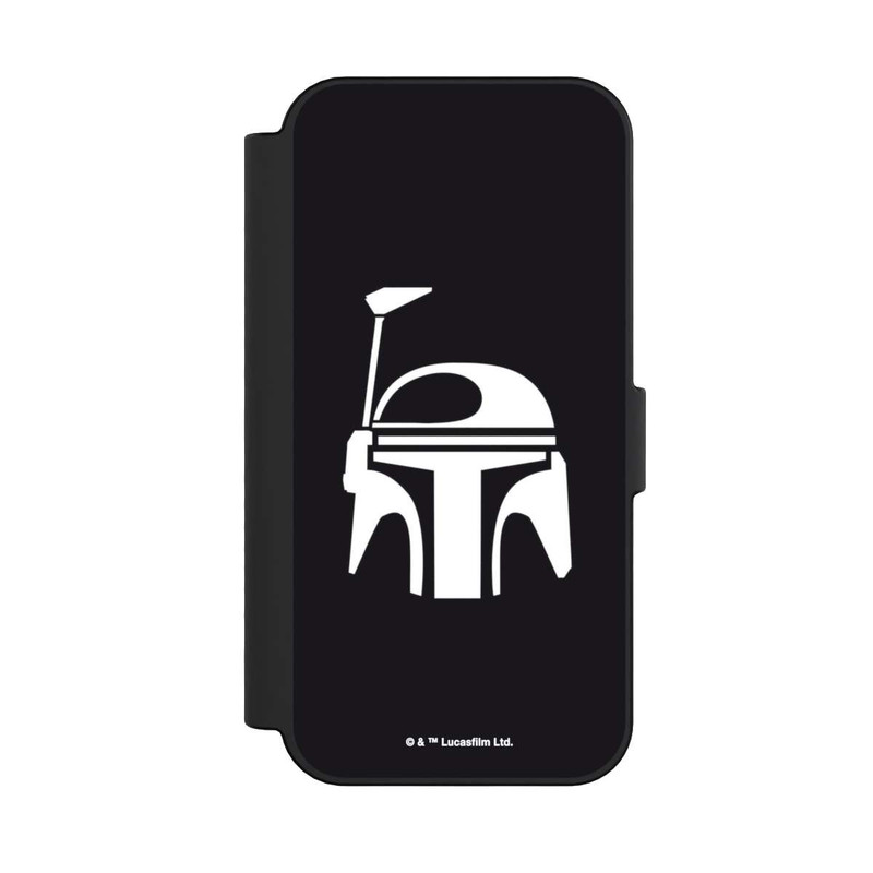 iPhone 16 NIVOflip Boba Fett Helm Schwarz
