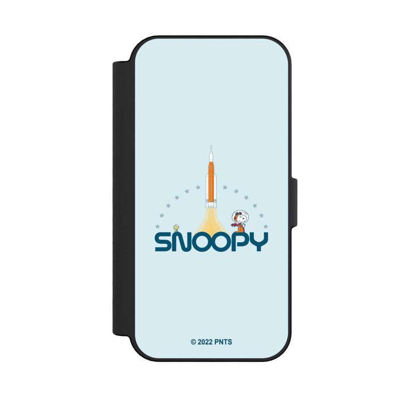 iPhone 16 NIVOflip Snoopy Weltraum Traveller Rakete