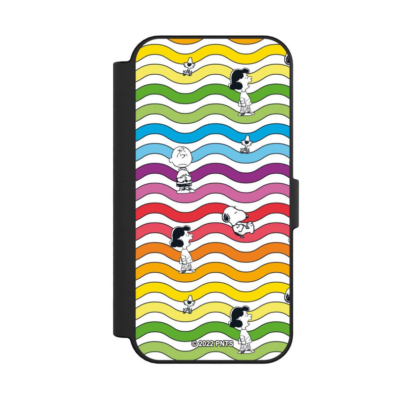 iPhone 16 NIVOflip Snoopy Pattern Rainbow