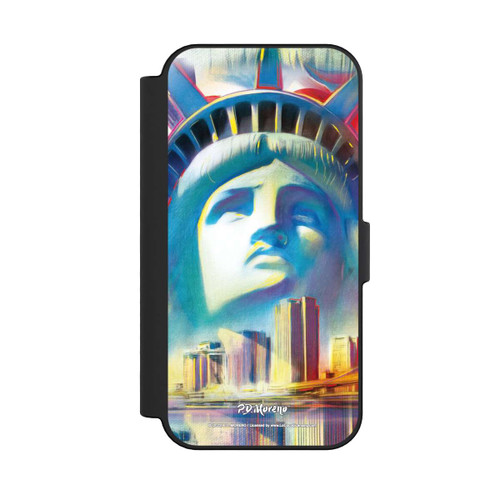 Apple iPhone 16 NIVOflip New York Liberty Art By P.D. Moreno