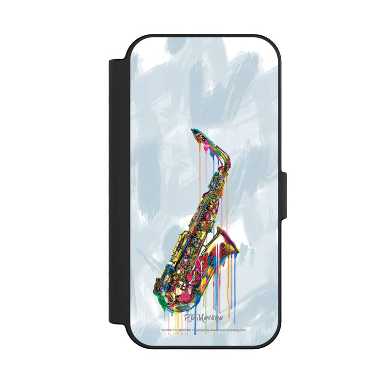 iPhone 16 NIVOflip Saxophone Art By P.D. Moreno