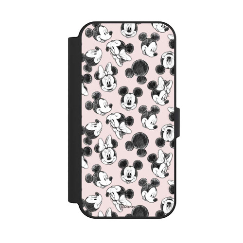 Apple iPhone 16 NIVOflip Minnie &amp; Mickey Many Faces Pink