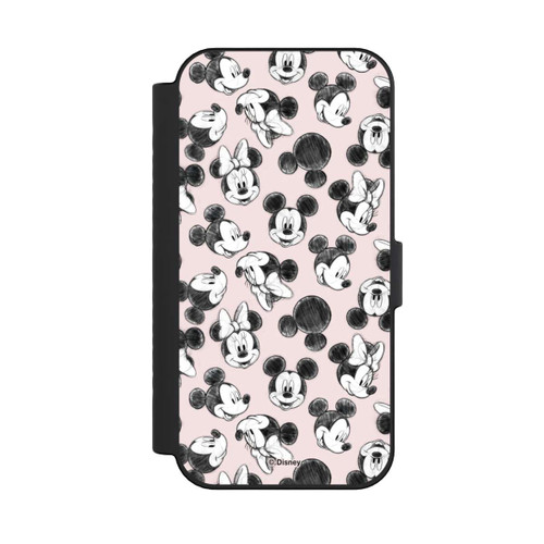 Apple iPhone 16 NIVOflip Minnie &amp; Mickey Many Faces Pink