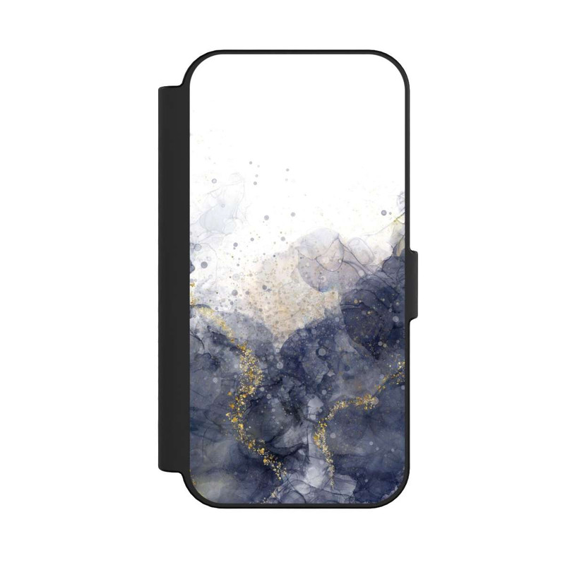 iPhone 16 NIVOflip Alkoholtinte glamouröses Blau