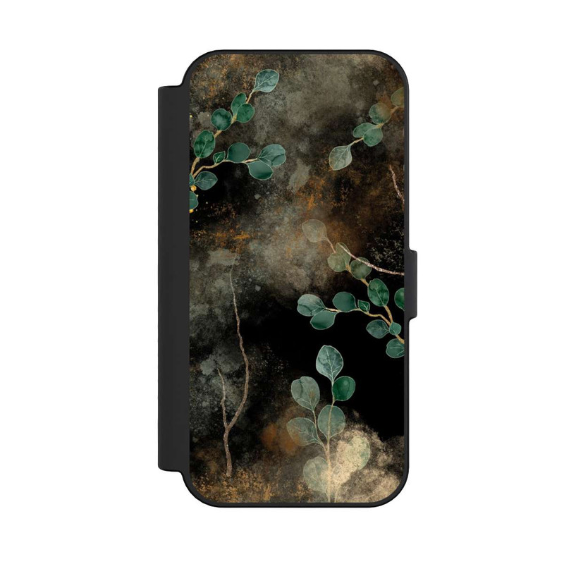 iPhone 16 NIVOflip Eucalyptus en Fond