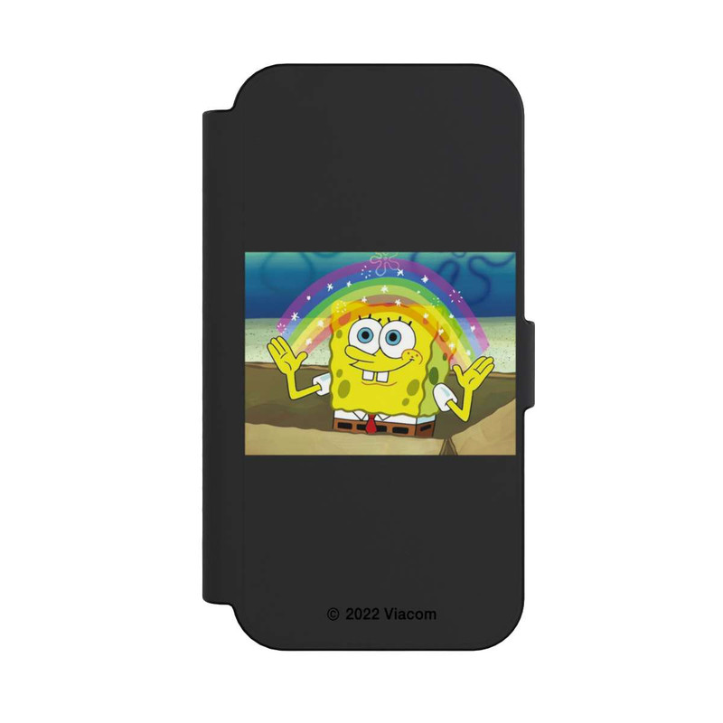 iPhone 16 NIVOflip Spongebob - Regenbogen Meme transparent