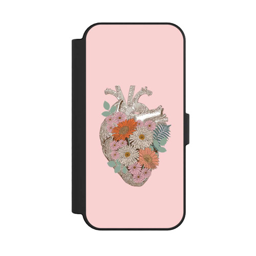 Apple iPhone 16 NIVOflip Florales Vintage-Herz