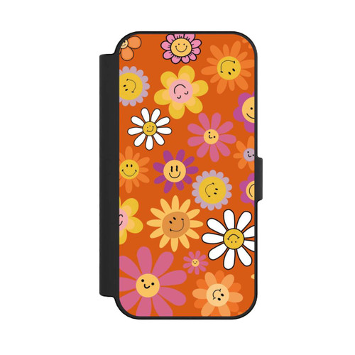 Apple iPhone 16 NIVOflip Smiles Orange Flowers