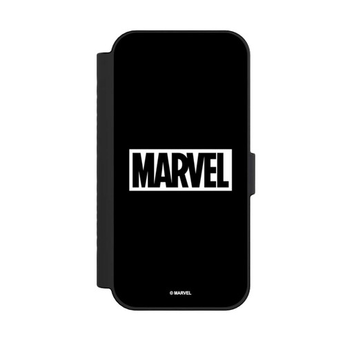 Apple iPhone 16 NIVOflip Marvel Logo Black