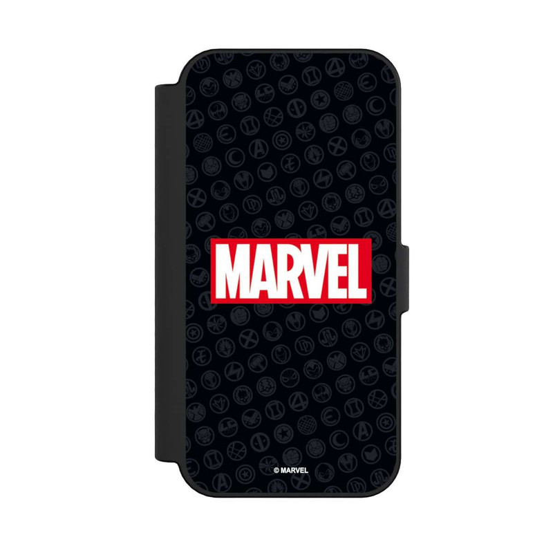 iPhone 16 NIVOflip Marvel Logo Black Red 
