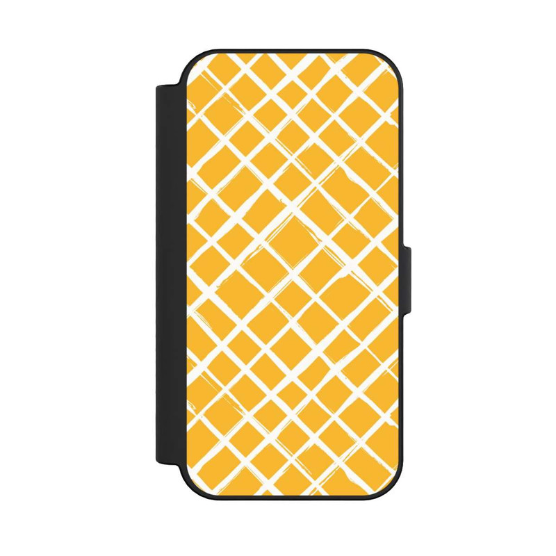 iPhone 16 NIVOflip Handgezeichnetes Karomuster
