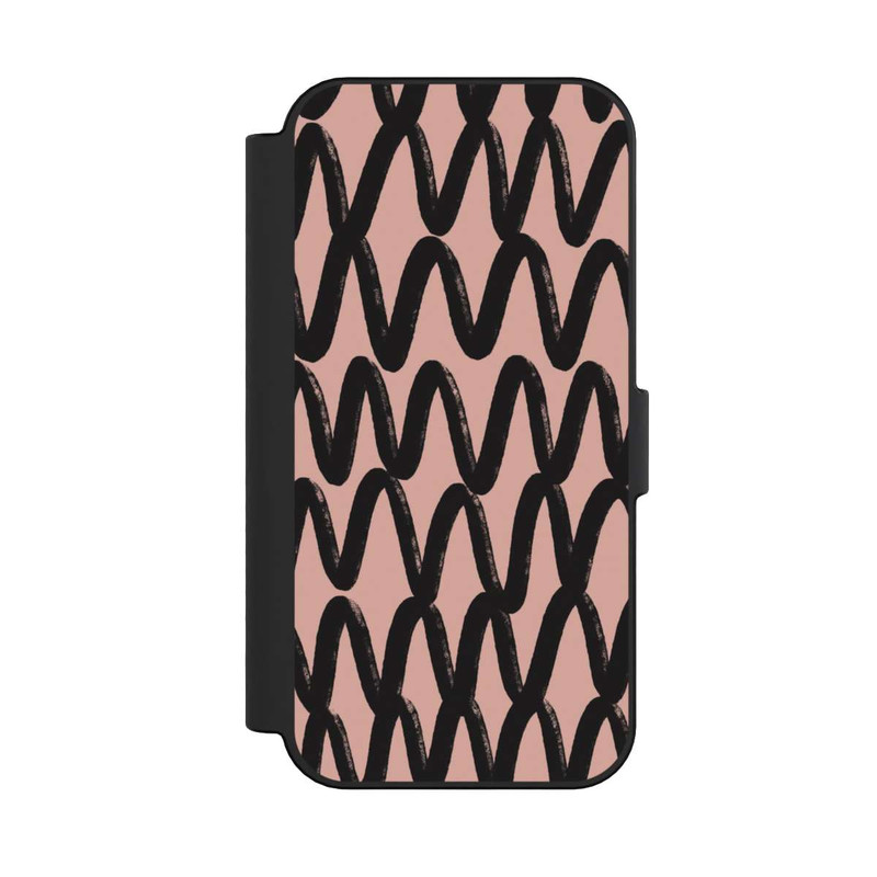iPhone 16 NIVOflip Zig Zag Noir