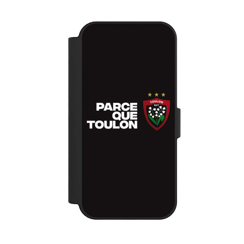Apple iPhone 16 NIVOflip RC Toulonnais PQT Noir