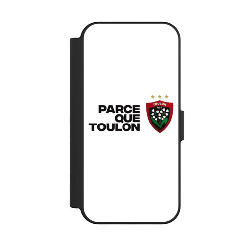Apple iPhone 16 NIVOflip RC Toulonnais PQT Blanc