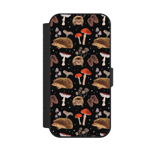 Apple iPhone 16 NIVOflip Hedgehogs and Mushrooms