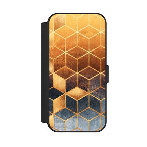 Apple iPhone 16 NIVOflip Würfel goldener Farbverlauf