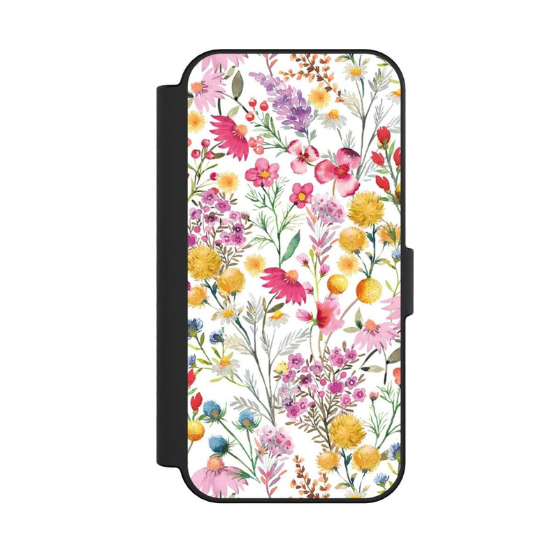 iPhone 16 NIVOflip Botanische Frühlingspflanzen