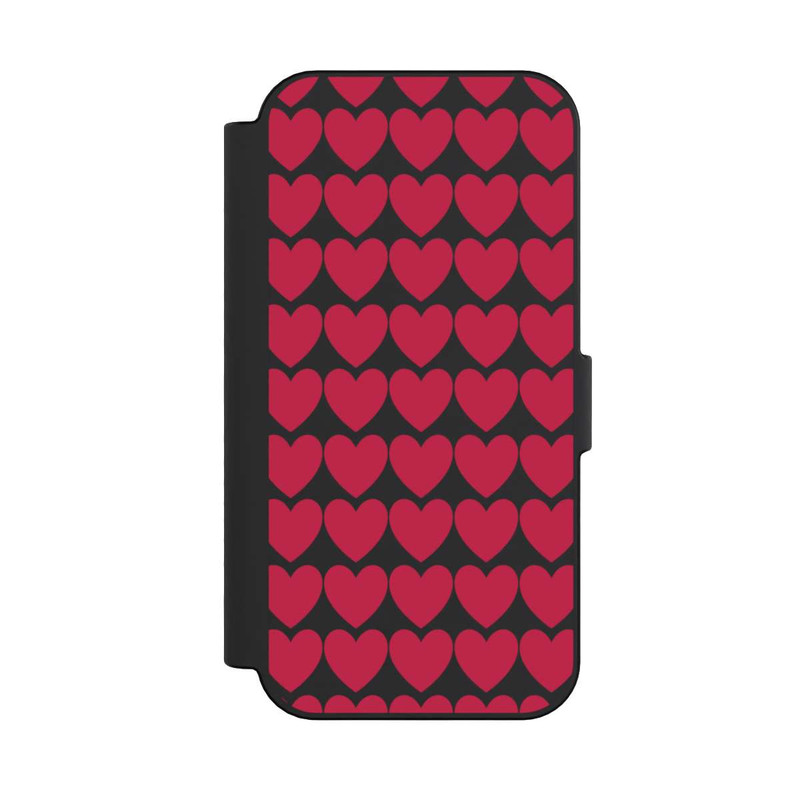 iPhone 16 NIVOflip Viva Magenta-Herzen