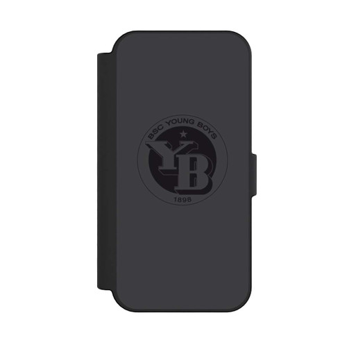 Apple iPhone 16 NIVOflip BSC YB Logo Grau