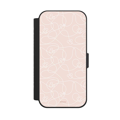 Apple iPhone 16 NIVOflip Micky Line Art Pattern Rose 