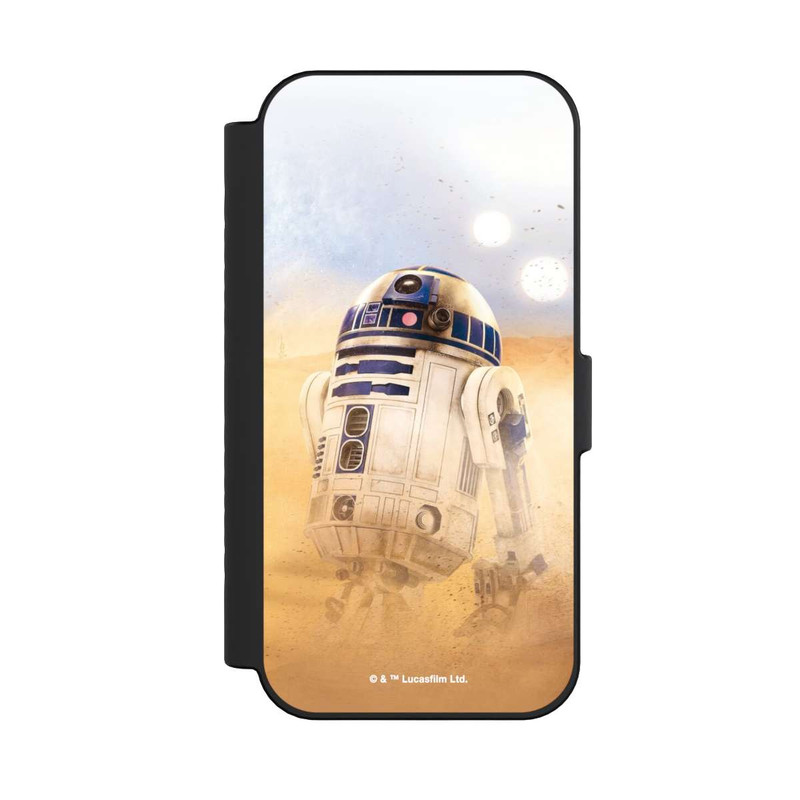 iPhone 16 NIVOflip R2D2 in der Wüste