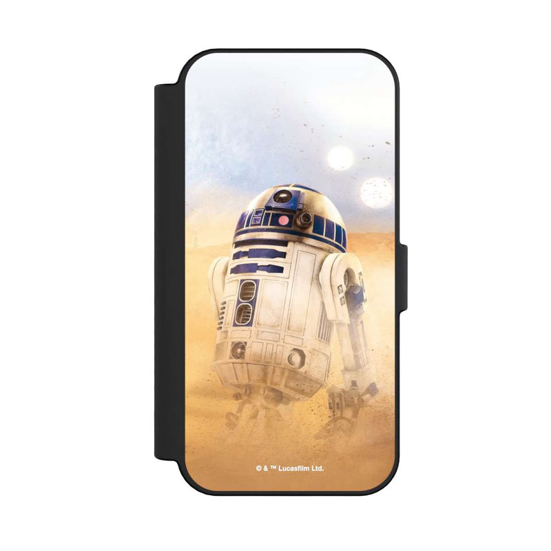 iPhone 16 NIVOflip R2D2 in der Wüste