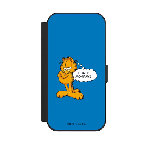 Apple iPhone 16 NIVOflip Garfield I Hate Mondays Blue