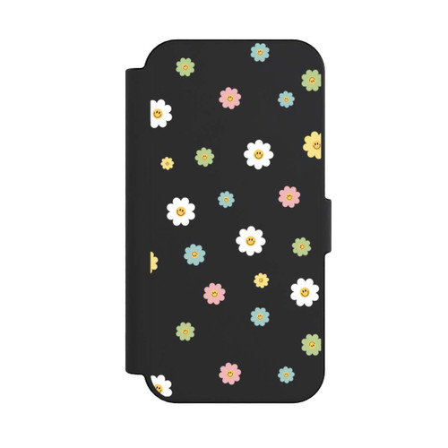 Apple iPhone 16 NIVOflip Flower Power klein transparent