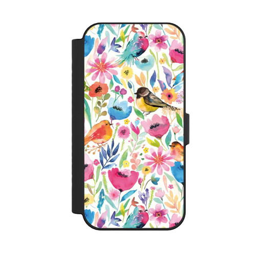 Apple iPhone 16 NIVOflip Whimsical Birds and Flowers