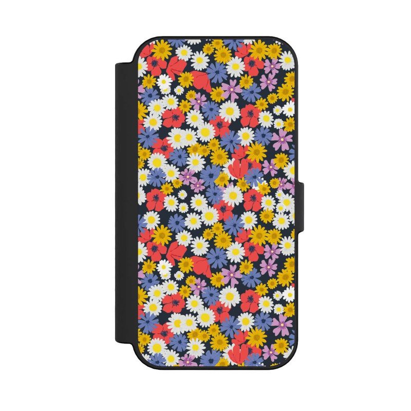 iPhone 16 NIVOflip Wildblumen-Muster