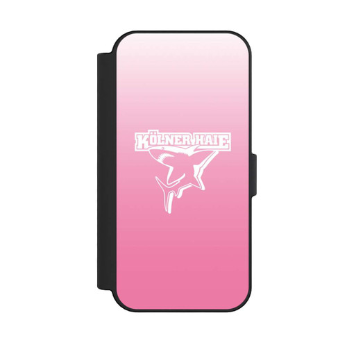 Apple iPhone 16 NIVOflip Kölner Haie Pink