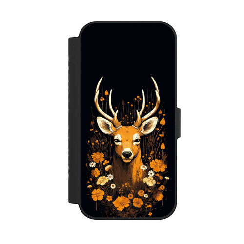 Apple iPhone 16 NIVOflip Deer Flowers Big