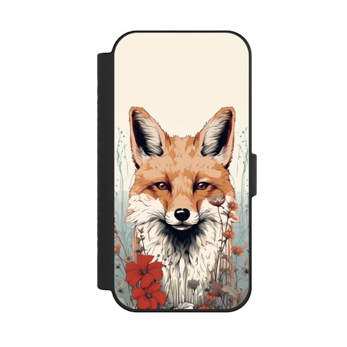 Apple iPhone 16 NIVOflip  Fox with Flowers