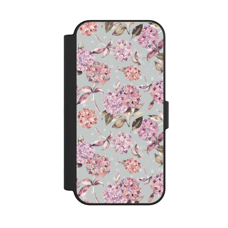 iPhone 16 NIVOflip Pastel Magic Hydrangea Floral Watercolor Pink