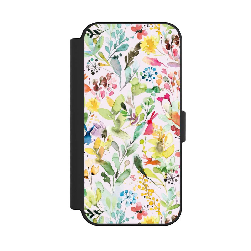 iPhone 16 NIVOflip Wild Flowers Meadow Pink