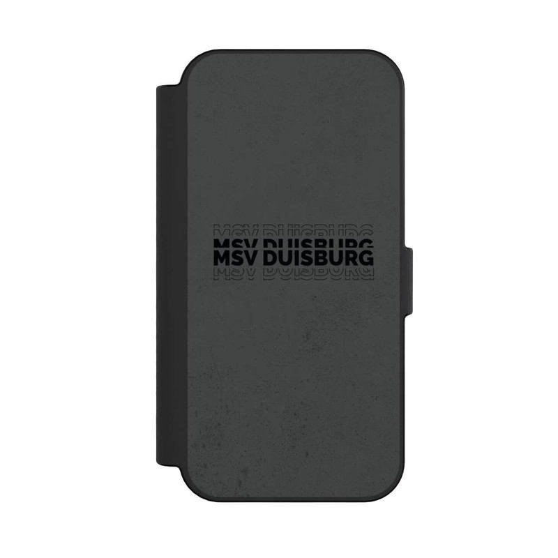 iPhone 16 NIVOflip MSV Duisburg Grau