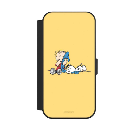 Apple iPhone 16 NIVOflip Snoopy und Linus