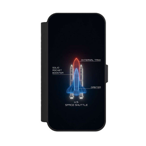 Apple iPhone 16 NIVOflip Space Shuttle Wireframe