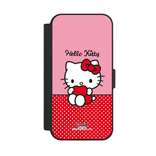 Apple iPhone 16 NIVOflip Hello Kitty sitzend mit Herz