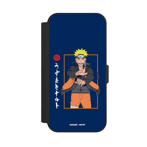 Apple iPhone 16 NIVOflip Naruto Kampfposition Blau