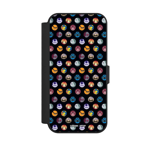 Apple iPhone 16 NIVOflip Bijuu Muster Schwarz