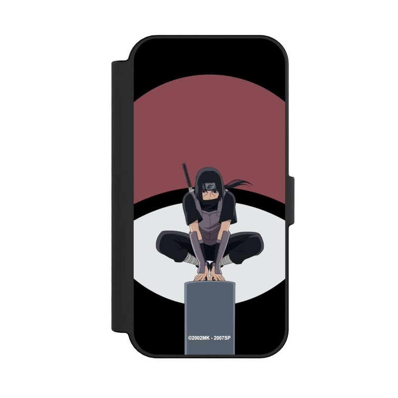iPhone 16 NIVOflip Itachi Uchiha Symbol schwarz