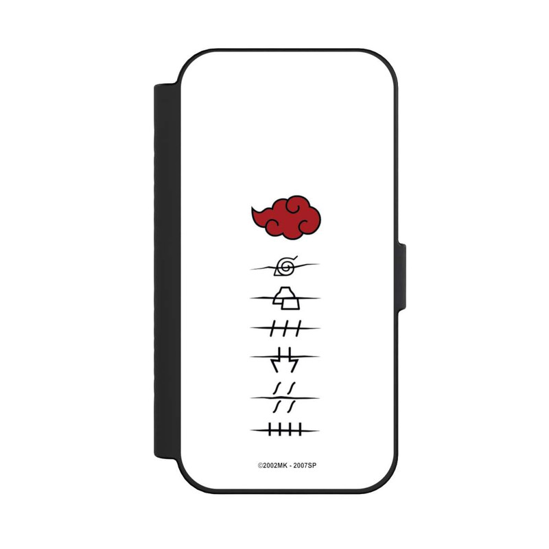 iPhone 16 NIVOflip Akatsuki member symbols white