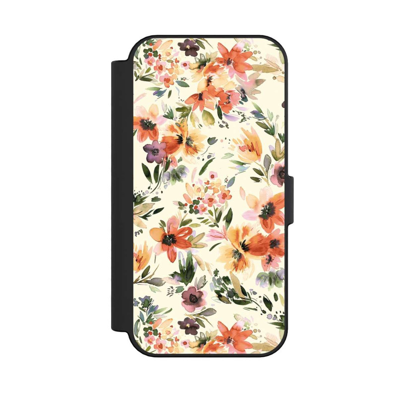 iPhone 16 NIVOflip Summer Artistic Flowers Ivory