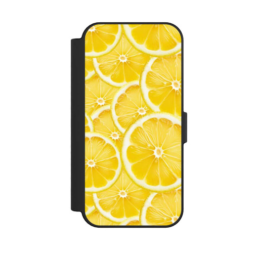 Apple iPhone 16 NIVOflip Zitrone Muster