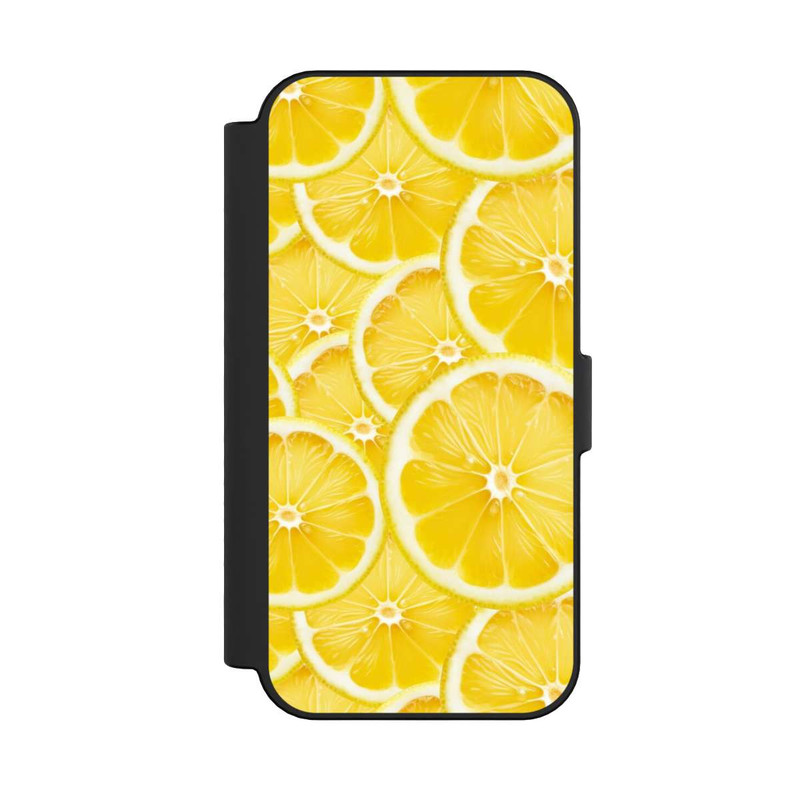 iPhone 16 NIVOflip Zitrone Muster