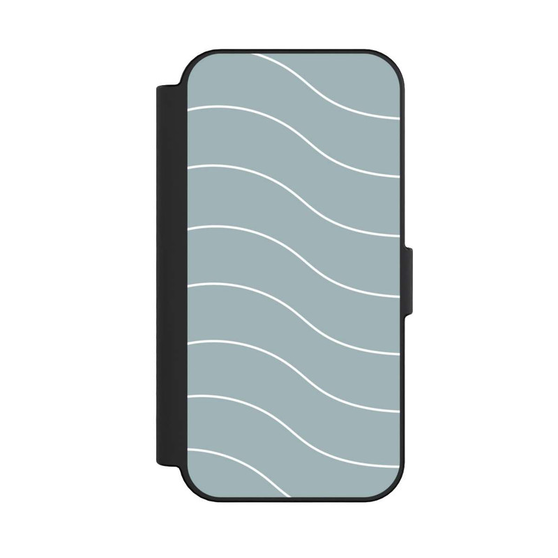 iPhone 16 NIVOflip Trendy Lines White Green