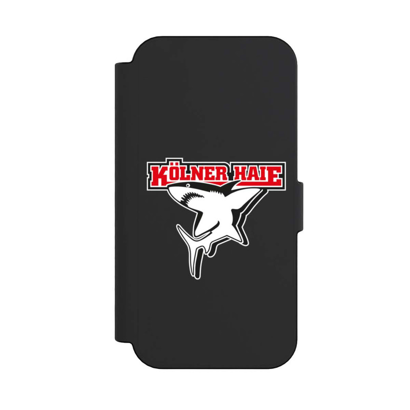 iPhone 16 NIVOflip Kölner Haie Logo Transparent