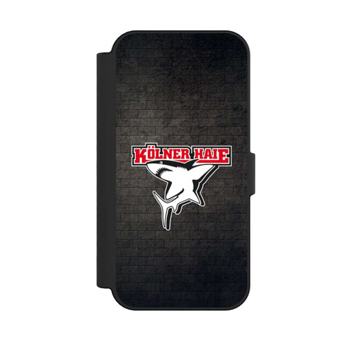 Apple iPhone 16 NIVOflip Kölner Haie Mauer
